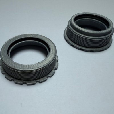 Proof of concept models - Rev1 left, Rev2 right