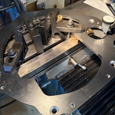 Indicating reference surface for second operation