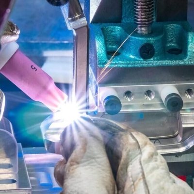 Welding on final fixture