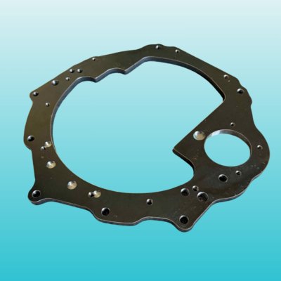 Complted plate (back) as delivered